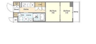 ALTERNA新宿中落合の物件間取画像